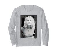 Courtney Love Hole Singer Portrait by Phil Nicholls Long Sleeve T-Shirt