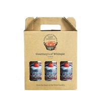 Courtney's Light Low Alcohol Cider Gift Set. 3 x 500ml bottles, 0.5% ABV. Devon Cider from 100 year orchard