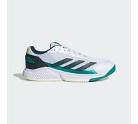 adidas Courtquick Mens Padel Shoes, Cloud White/Cloud White/Aurora Ivy, 6 UK
