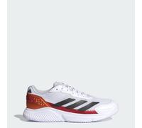 adidas Men's Courtquick Mens Padel Shoes, FTWR White/core Black/Lucid Orange, 8.5 UK
