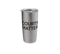 Courts Matter Judicial Independence Statement Stainless Steel Insulated Tumbler
