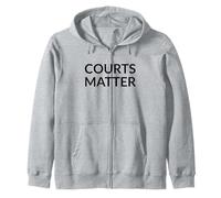 Courts Matter Judicial Independence Statement Zip Hoodie