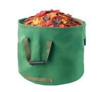 Courtyard Connect Large Canvas Military Green Garden Waste Bag with Strong Handles & Seams 125L Durable Heavy Duty,Collapsible with Easy-Tip Handle,Reusable,UK Seller,Exceptional Customer Support
