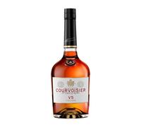 Courvoisier VS 70 rench Cognac Brandy - Aged Up to 8 Years, Elegant Aperitif with Notes of Pear, Apple, Grapefruit, and Oak