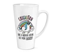Cousicorn Unicorn Like A Normal Cousin But More Awesome 17oz Large Latte Mug Cup