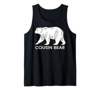 Cousin Bear Polar Bear Family Tank Top