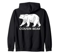 Cousin Bear Polar Bear Family Zip Hoodie