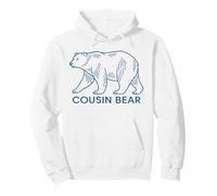 Cousin Bear Polar Bear Pullover Hoodie