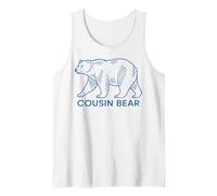 Cousin Bear Polar Bear Tank Top