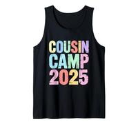 Cousin Camp 2025 Pajamas Kids Girls Toddler Matching Gifts Tank Top