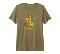 Cousin Camp 2026 Camp Kids Make the Rules Family Funs Premium T-Shirt