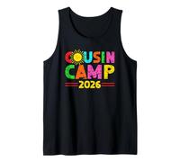 Cousin Camp 2026 Summer Vacation Family Camping Trip Tank Top
