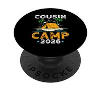 Cousin Camp 2026 Summer Vacation Family Trip Camping PopSockets Adhesive PopGrip