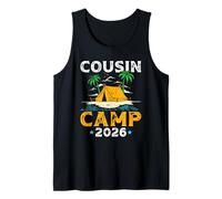 Cousin Camp 2026 Summer Vacation Family Trip Camping Tank Top