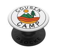 Cousin Camp Matching Family Vacation Cousin Camp PopSockets Adhesive PopGrip