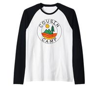 Cousin Camp Matching Family Vacation Cousin Camp Raglan Baseball Tee