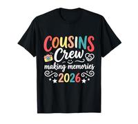 Cousin Crew 2026 Making Memories Summer Family Vacation Trip T-Shirt