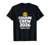 Cousin Crew 2026 Memories Cousin Squad Summer Vacation T-Shirt