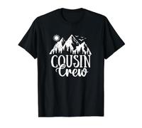 Cousin Crew Big Cousin Camper Group Matching Camping Kids Value Graphic T-Shirt