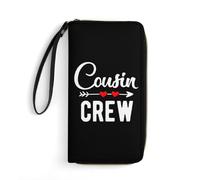 Cousin Crew Fall in Love Women's Clutch Wallet Bifold Wristlet Long Purse Card Holder Handbag