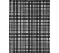 Cousin DIY 7 Count Plastic Stitching Canvas, 10"X13", Black