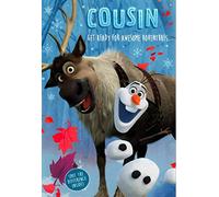 Cousin Frozen 2 Includes Activity Birthday Card Hallmark 25531224 Standard