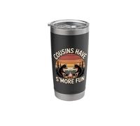 Cousin Vacation S´More Marshmallow Bear for Cousin Camp Stainless Steel Insulated Tumbler