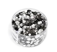 CousinDIY Gemstone Tub, 340 Grams - Flat Back Craft Gems for Projects and Embellishments, Crystal