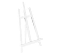 CousinDIY Table Top Easel, 15 Inches - White Wooden Stand for Canvas and Art Projects