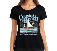 Cousins Beach We'll Always Have Summer I Got Pretty Women's T-Shirt, black, L