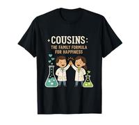 Cousins: Family Formula for Happiness Design T-Shirt