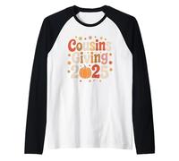 Cousins Giving 2025 Thanksgiving Matching Group Kids Raglan Baseball Tee