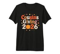 Cousins Giving 2026 Thanksgiving Matching Group Kids Premium T-Shirt