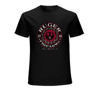 Cousins Sturm Ruger & Firearms Circle 1949 Mens T-Shirt Unisex Black Tee XL