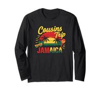 Cousins Trip Jamaica Group Travel Vacation Long Sleeve T-Shirt
