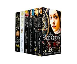 Cousins War Complete Series Books 1 - 6 Collection Set by Philippa Gregory (White Queen, Red Queen, Lady of the Rivers, Kingmaker's Daughter, White Princess & Kings Curse)
