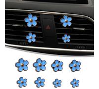 Couslcd 8 Pack Car Air Vent Decoration Clips, Blue