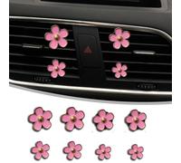 Couslcd 8 Pack Car Air Vent Decoration Clips, Pink