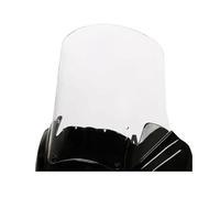 COUSOPO Fairing Deflector Motorcycle 15'' Smoke/Clear Plastic Windshield Windscreen For Harley For Dyna 2006-2017 With The 39mm Fork Clamps 1999-2005 FXR Windscreen Deflector(Clear)