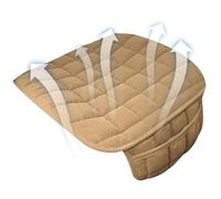Coussin de siège - Coussin car, protection chaude, tapis antidérapant | Housse pour siège car pour l'hiver, coussin en mousse souple pour le conducteur, revêtement de siège baquet thermi