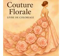 Couture florale Livre de Coloriage