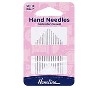 Couture Loisirs Embroidery Crewel Size 7 Metal Needle Silver Point Type Sharp