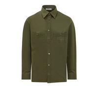Couture Seam Overshirt - male - Givenchy - Casual Shirts - Green - M - Shirts M