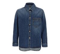 Couture Seam Overshirt - male - Givenchy - Denim Shirts - Blue - L - Shirts L