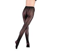 Couture Ultimates Charlotte Seamless Ladder-proof Tights medium (5'0"-5'8", hip 36-42") black