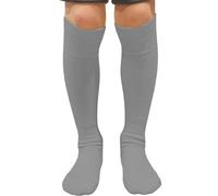 COUVER Softball Baseball Socks for Youth Kids Multi-Sport Socks, 1 Pair, Silver, 2-5T