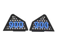 Couvercle de réservoir latéral, Inserts de réservoir de carburant pour Can-Am Ryker 600 900 Ace Rally Sport (bleu)