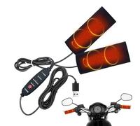 Couvercles De Poignées De Moto | 3 Niveaux De Chauffage,Couvre-Guidon À Chauffage Rapide,47,24 Pouces Conduite Cyclisme Mobylettes Scooter Moto Hommes Femmes