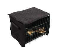 Couverture Caisse Canine - Abri Thermique Aéré Déperlant, Protection Niche Pliable Robuste, Équipement Confort Animal Domestique Anti-Humidité Anti-Froid | Jardin Balcon Randonnée Vacances Pour Chiot