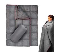 Couverture de camping en duvet - Douce et légère pour toutes les seasons, design compact and pliable, couette d'extérieur resistant à l'eau, comfortable chaud et confortable | Camping parfait